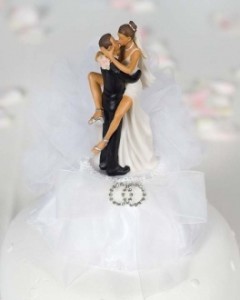 Свадебные фигурки на торт